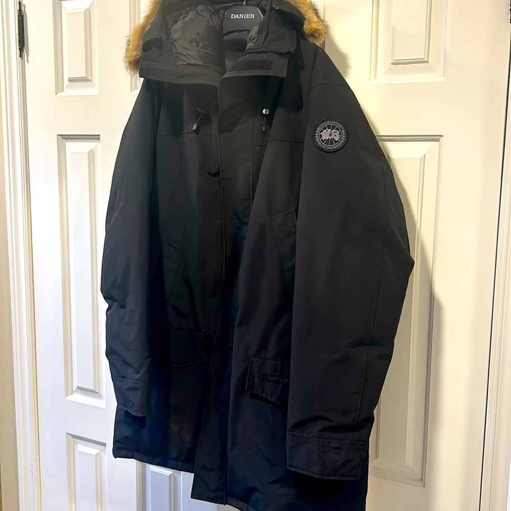 Canada Goose Brand New Men’s parka black 2XL - Picture 1 of 8